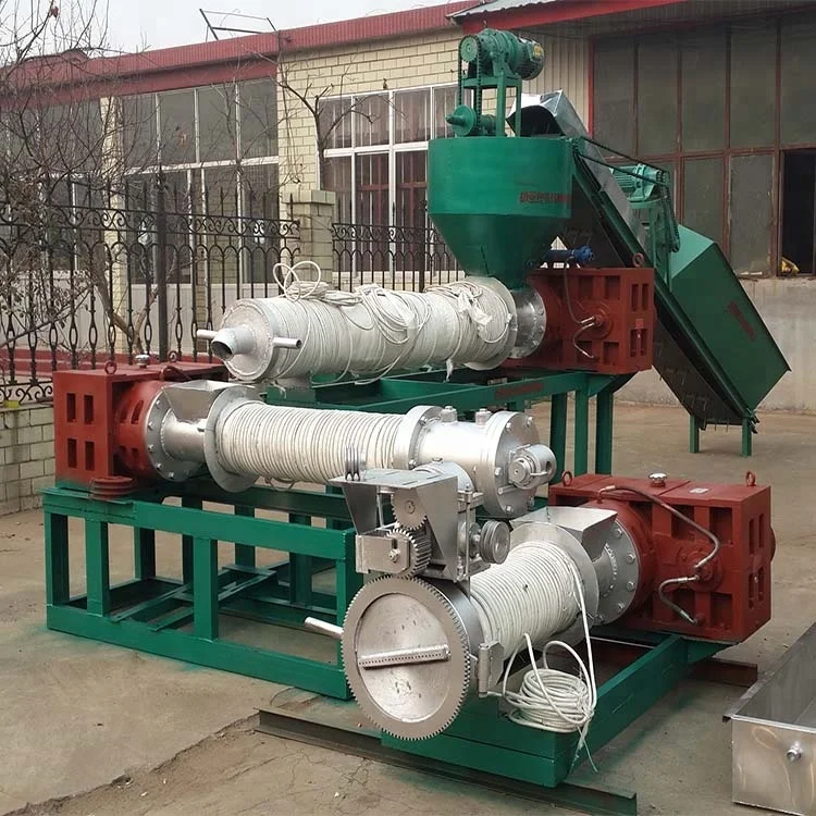 Plastic Recycled Granule Machine plastic pellet  making machine waste plastic extruder