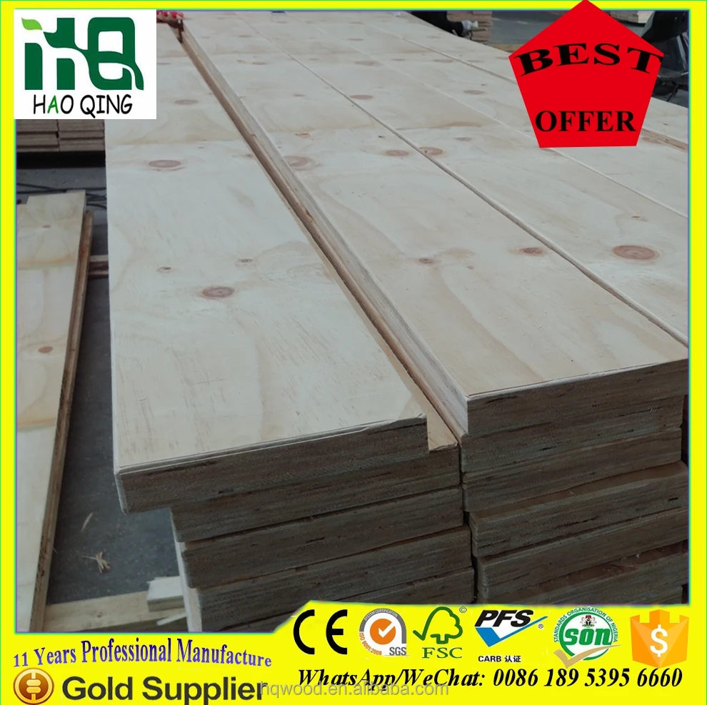 OSHA PROOF TESTED LVL WOOD SCAFFOLD BOARD