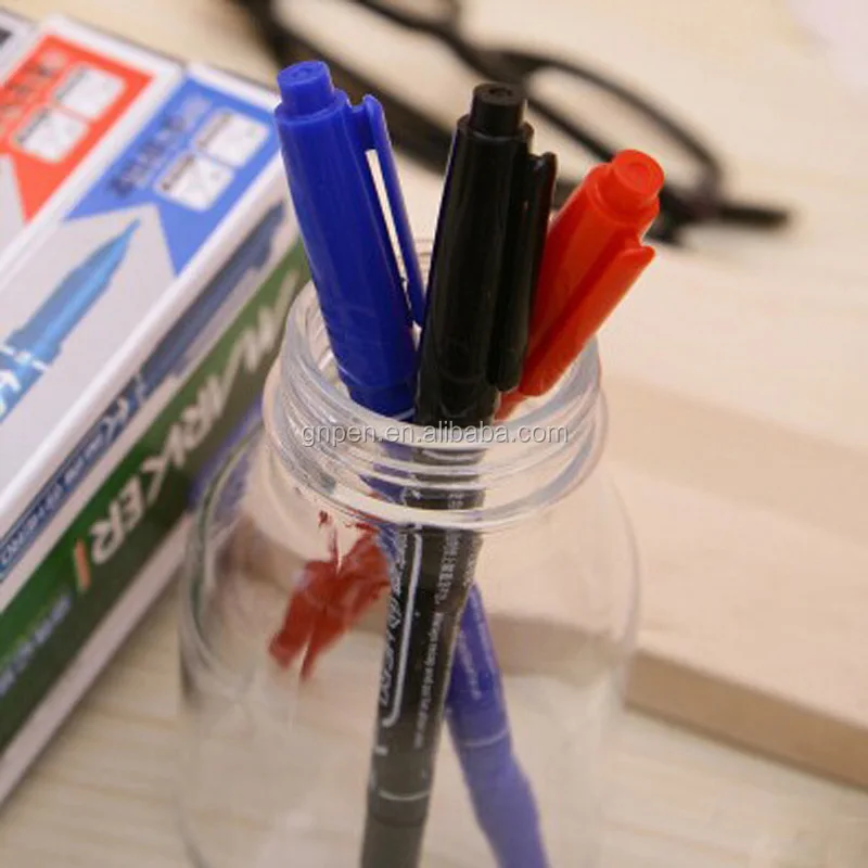 Superior Quality Small Double-headed permanent marker pen Hoop Line marker