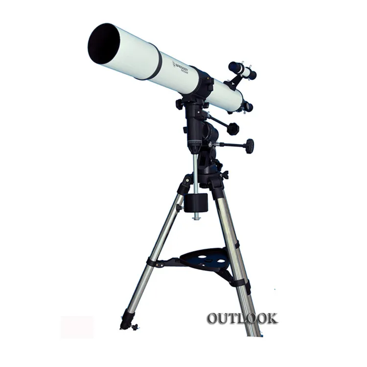 Высокое качество изображения 2 в 1 телескоп и Зрительная труба 90X900EQ для охоты