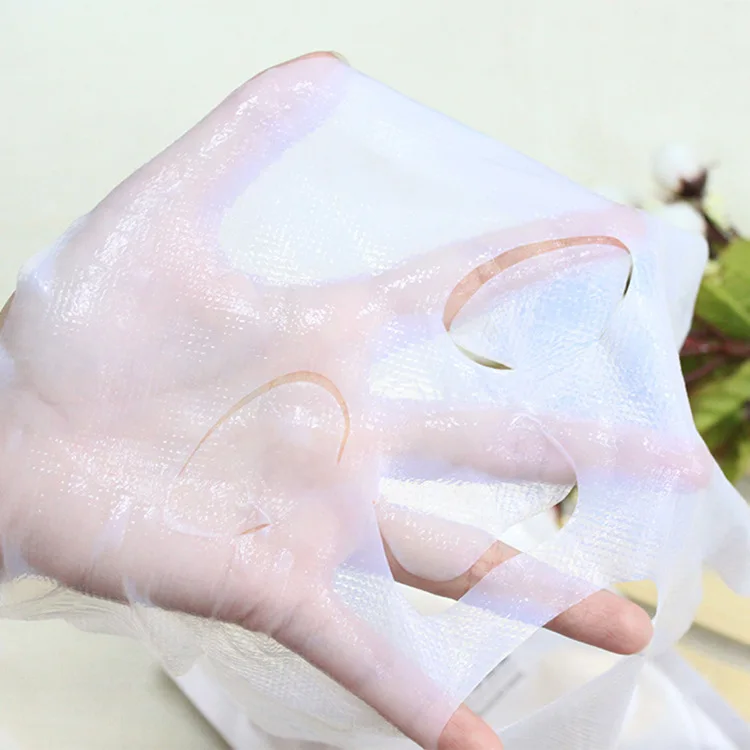 Natural Herbal Anti Wrinkles Skin Whitening Moisturizing Soft Smooth Bio Cellulose Face Mask