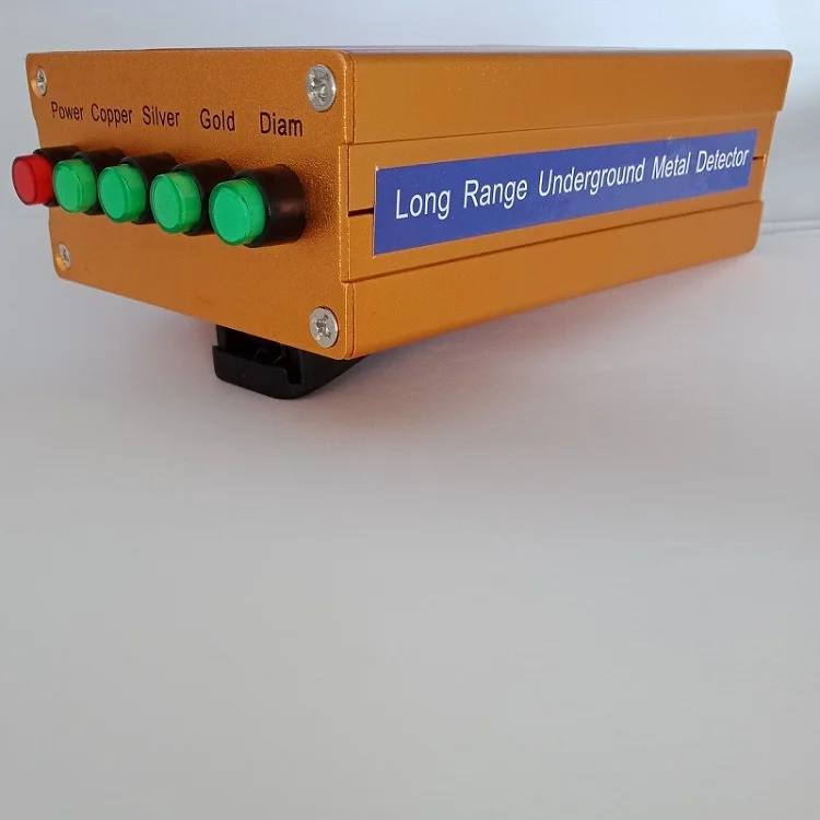 High Performance 3D Underground Diamond Gold Detector Metal Gemstones With AKS Dual Antennas Enhancing Detecting Signal