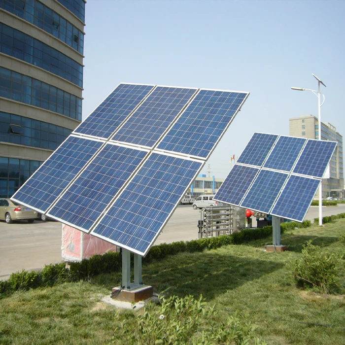 home grid 3kw dual axis solar tracker price for solar energy systems