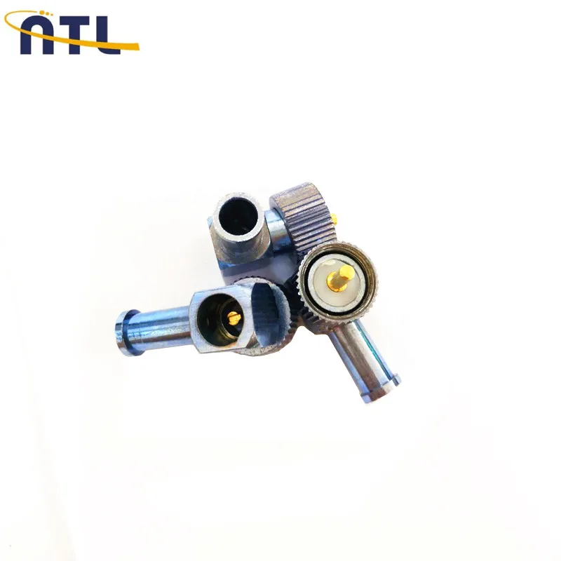 
Electroplate RG58 N Male To BNC Female UHF VHF Coaxial CB Antenna Cable Connectors 