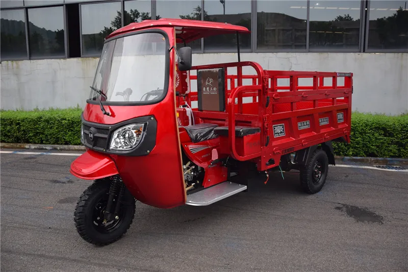 Driver cabin Cargo Truck three wheels motorcycles price in Chili, Colombia,Peru