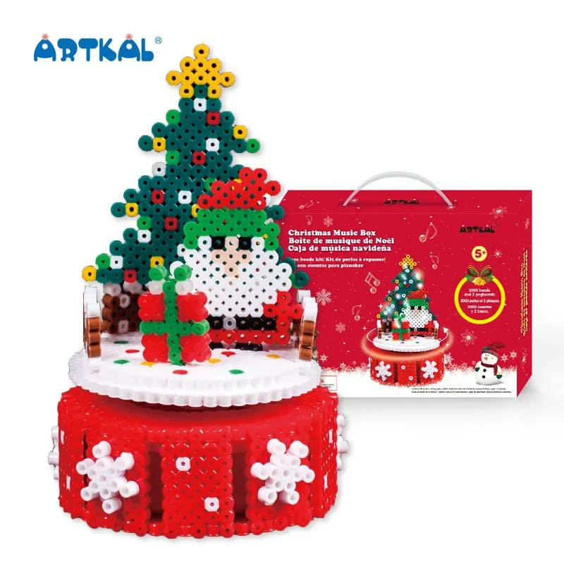  Рождественская Музыкальная шкатулка с бусинами Artkal Gifts