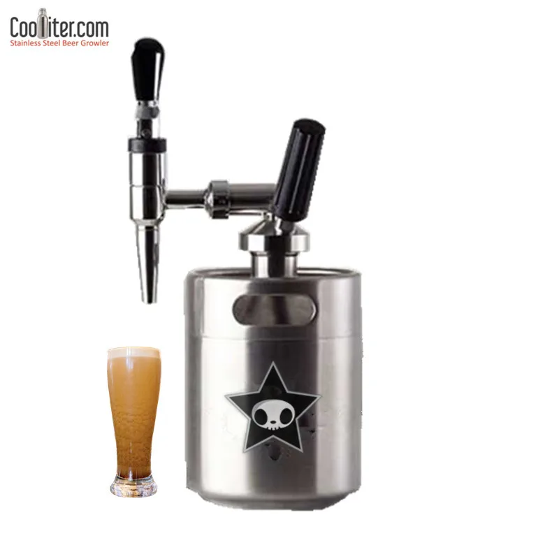 
factory directly no electric hot sale popular new 8g unthread 2l 64oz stainless steel nitro cold brew coffee maker 