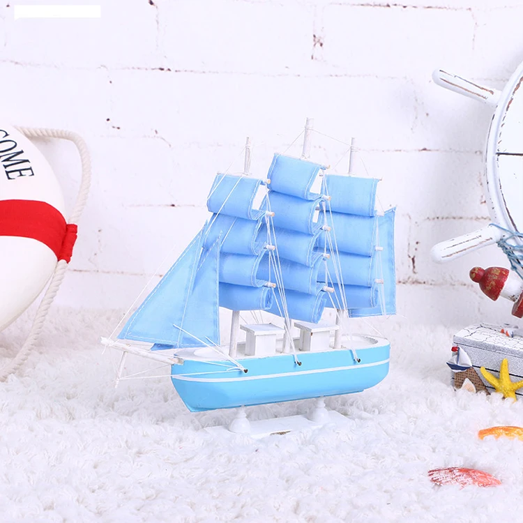 
Home decor sailing boat wooden ship model for decoration 