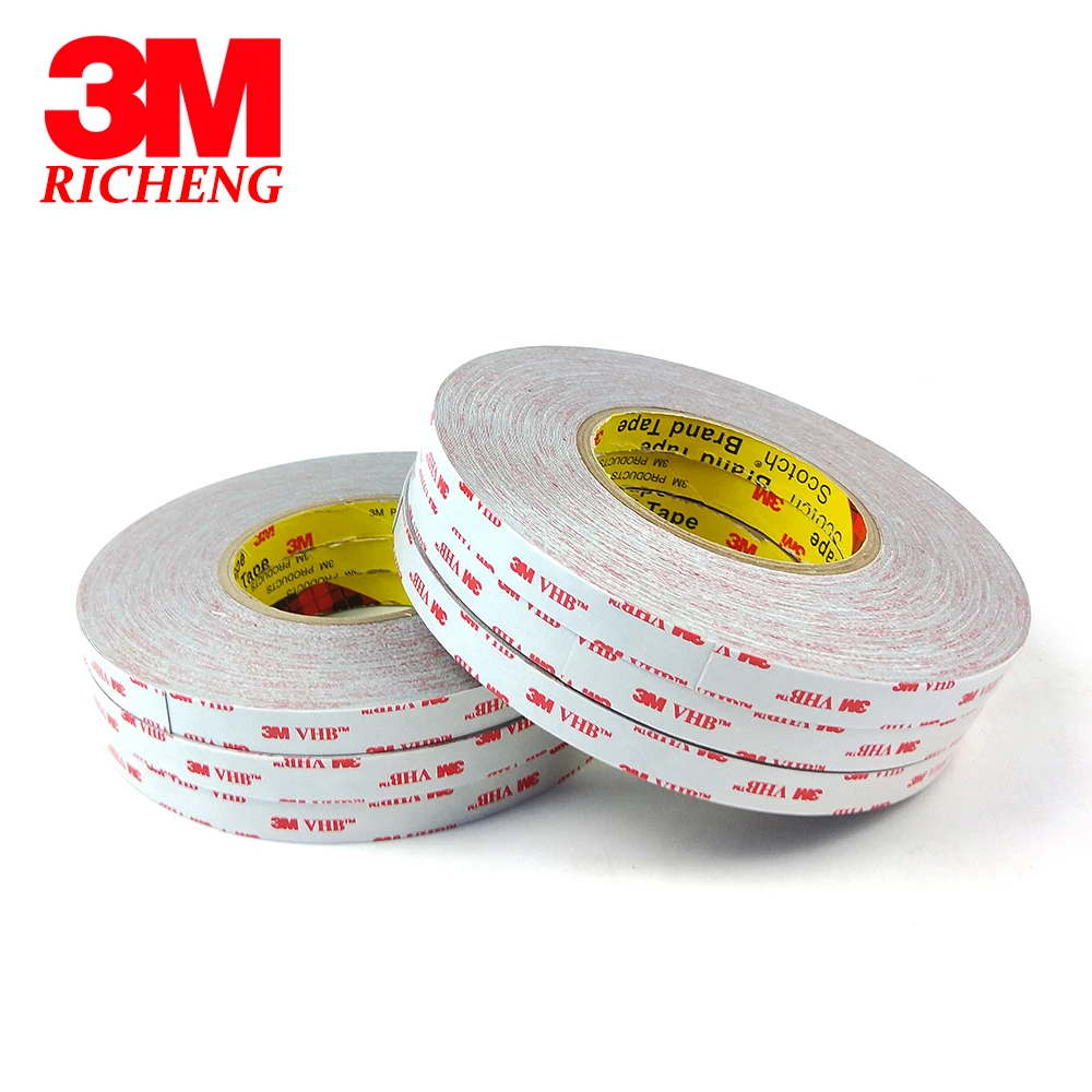 3M VHB Acrylic Foam Tape RP25 High stick gray foam double side tape Pressure Sensitive Adhesive Tape for Display and Signs
