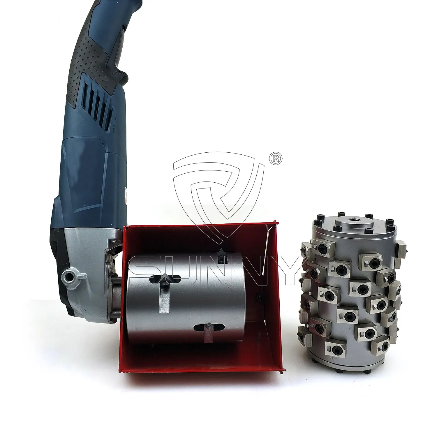 Sunny Tools China Supplier Granite Marble Scratching Tools Diamond Abrasive Bush Hammer Plate For  Angle grinder