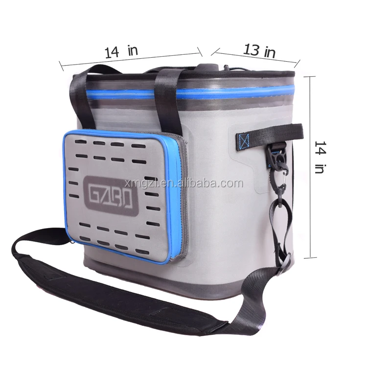 Wholesale Custom TPU 24Cans Waterproof Insulated Thermal Bottle Soft Sided Cooler Bag