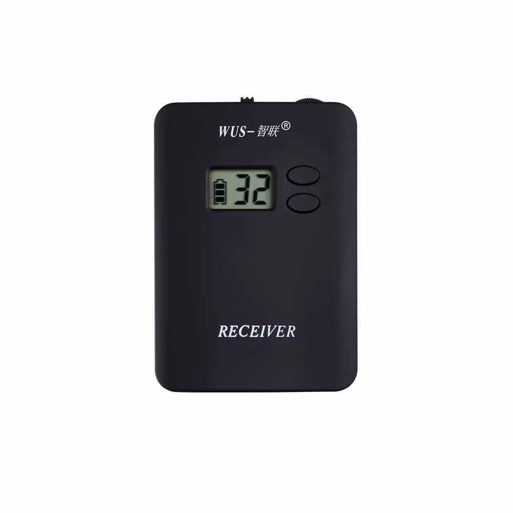 2 years warranty extremely noise-eliminating microphone uhf wireless translation system with wireless headset mic