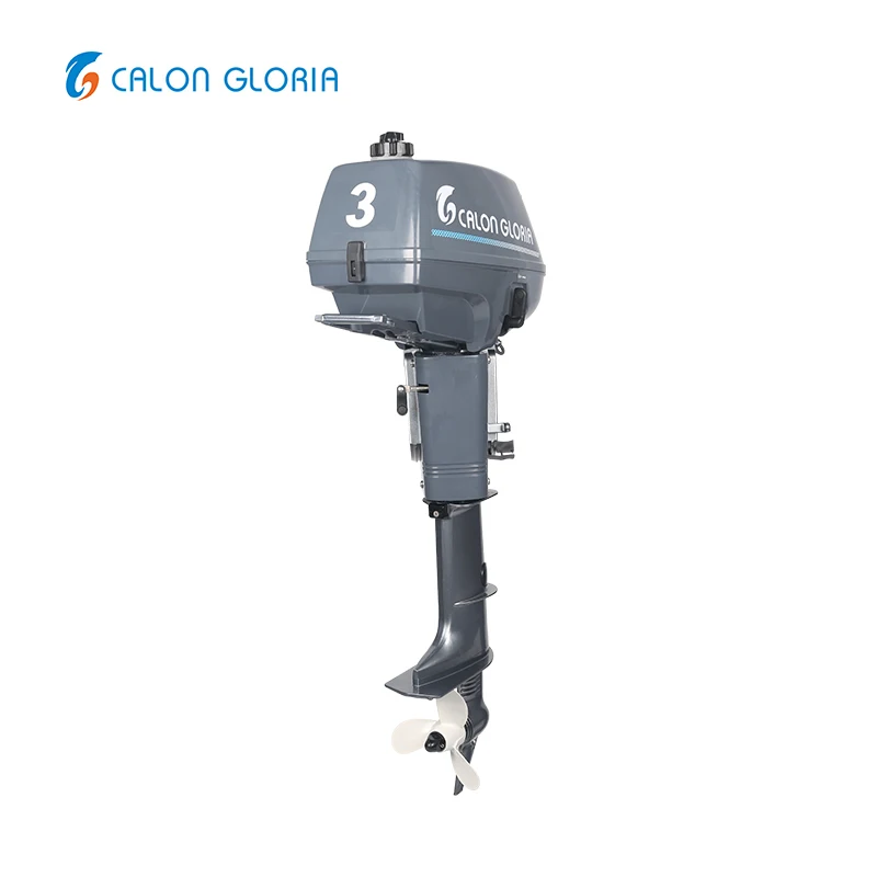 Calon Gloria 2 stroke 3hp outboard propeller motor for inflatable rubber boat