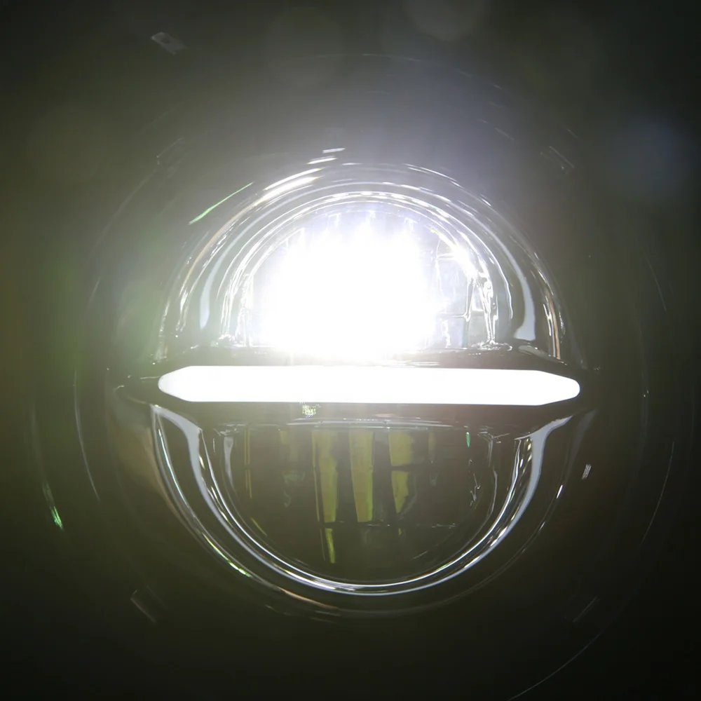 LED headlight for harley motorbike motorcycle headlight drl 5 34