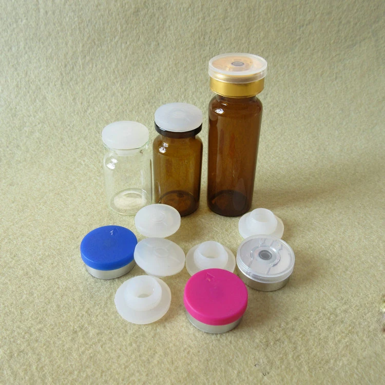 rubber stopper for vials 20mm 13mm glass vials rubber stopper