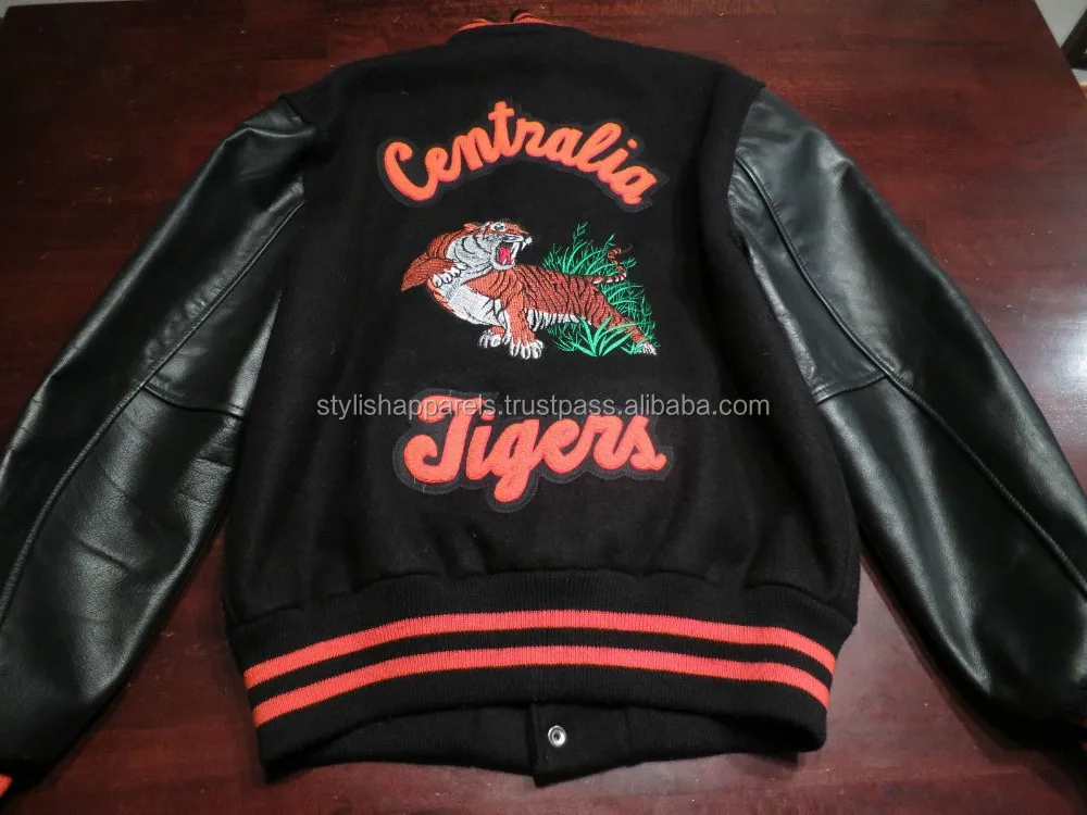
Custom Varsity Jacket / Available in Wool Varsity Jackets, Satin Varsity Jacket with Leather Sleeves and Hoodies 
