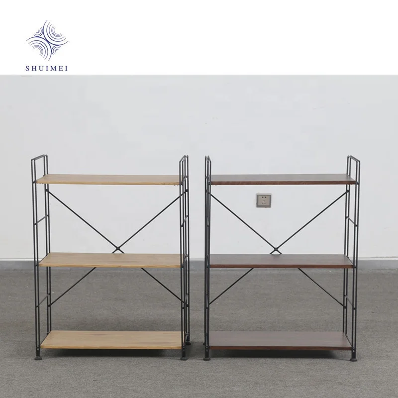 
Three Layers Storage Shelf With MDF Board Home Storage Rack Book Orgnization Shelf 