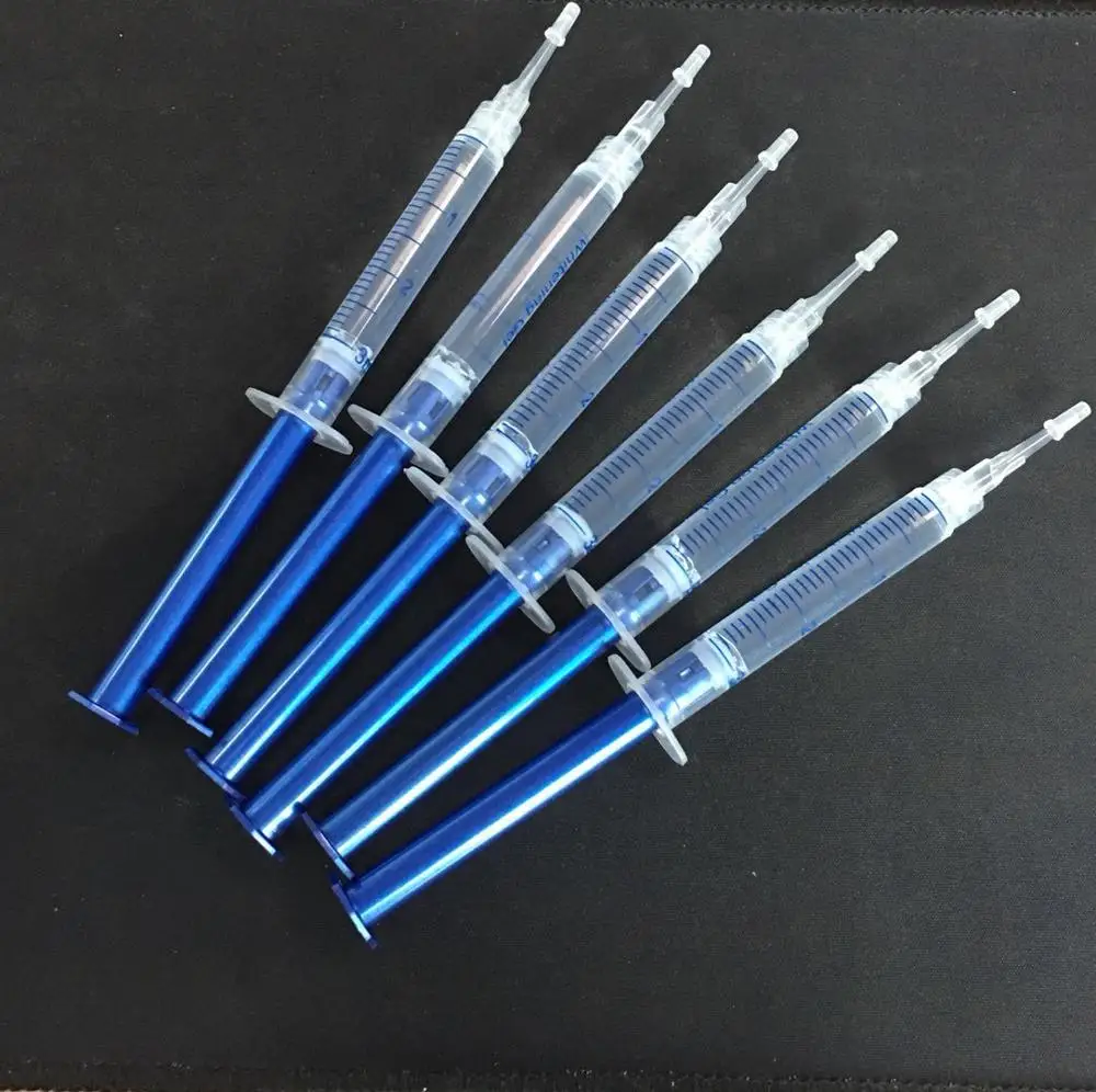 teeth whitening gel 35% hydrogen peroxide carbamide cp dental bleaching tooth syringe gel 3ML