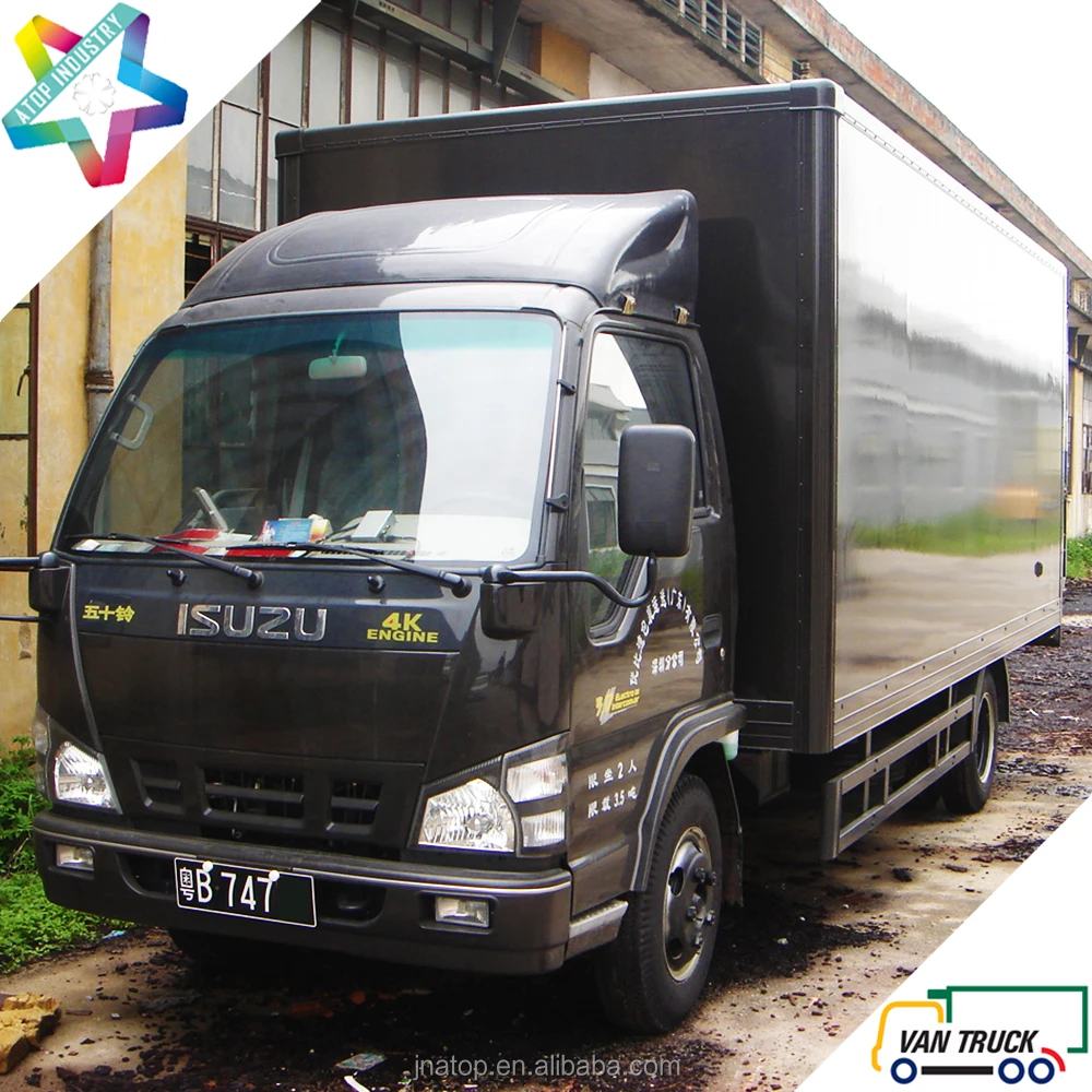 4.3m express delivery truck body 3.5T dry cargo van