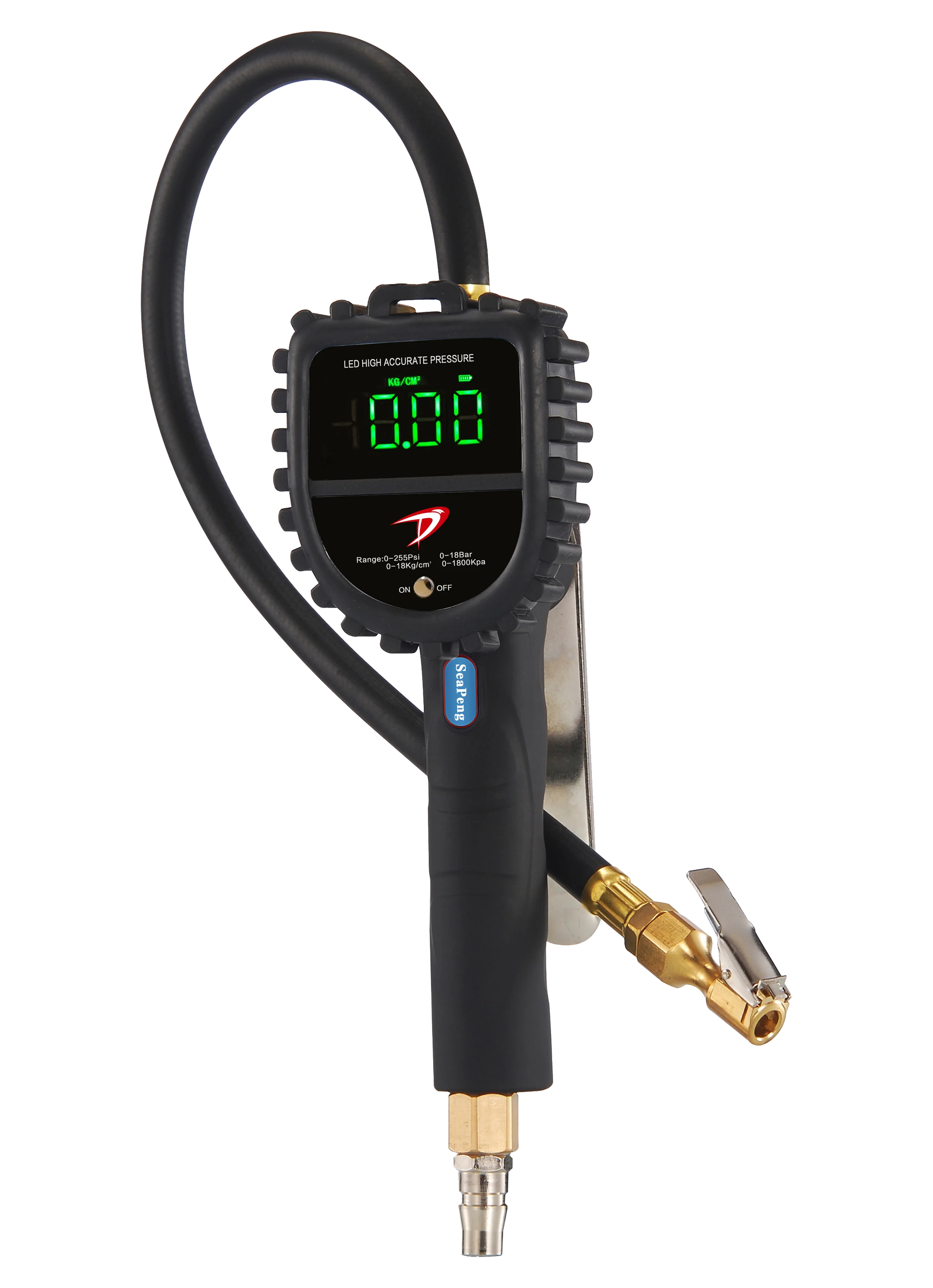 
Pressure meter digital manometer for high pressure digital tire pressure gauge 