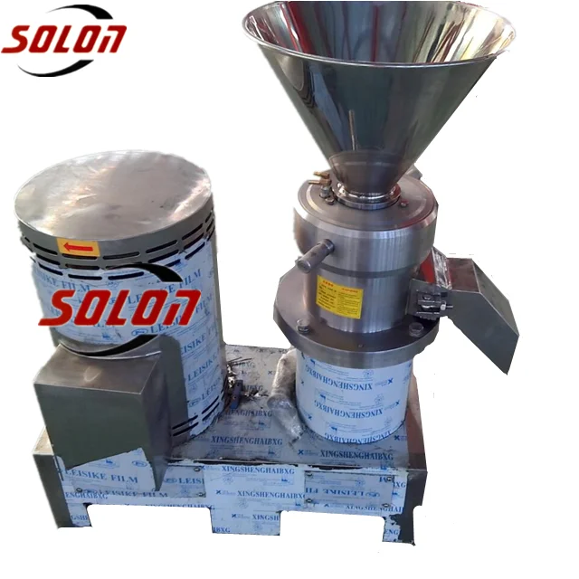 304 Stainless Steel Tahini / peanut butter / sesame grinding making machine