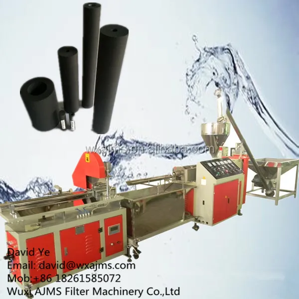 
Fully Automatic CTO Activated Carbon Filter Cartridge Machine 