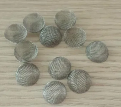 Титановая сетка 14,8 мм 25,4 мм 30 мм круглые экраны для курительных труб из нержавеющей стали