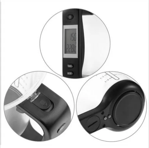 Mini Electronic Cup Scale Weighing Liquid and Food Milk Multifunction Kitchen Using 600ml