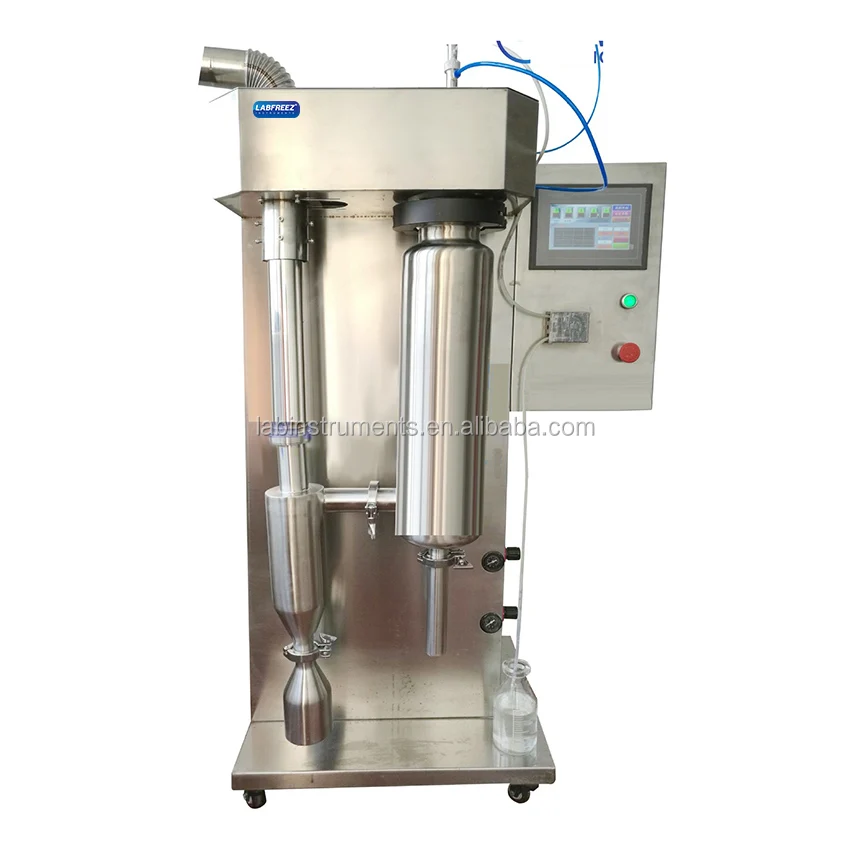 Лабораторное оборудование для сушки распылением, полностью из нержавеющей стали, обработка молока