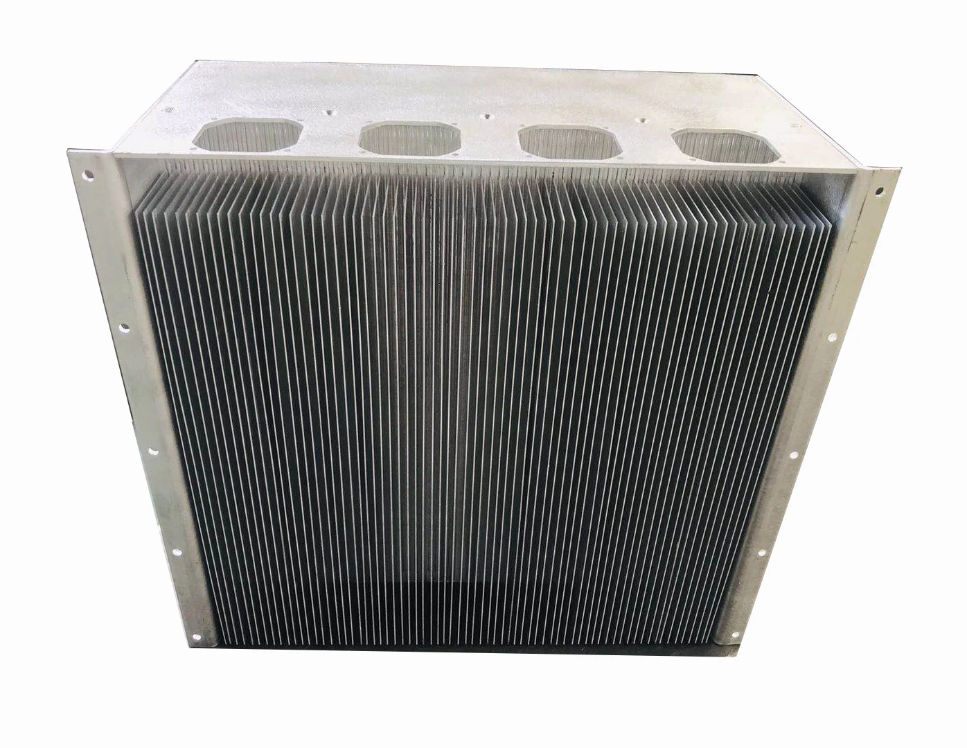 Изготовленный На Заказ 19 дюймов алюминиевый корпус с радиатором для инвертора