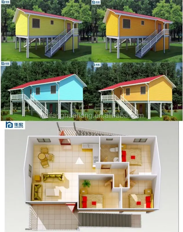  Недорогой сборный Садовый дом экономичный мобильный деревянный