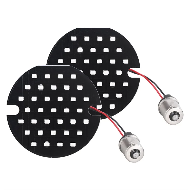 Высококачественный мотоциклетный передний поворотный сигнал, красный сигнал поворота, мотоциклетная Светодиодная лампа 1156 для Harley