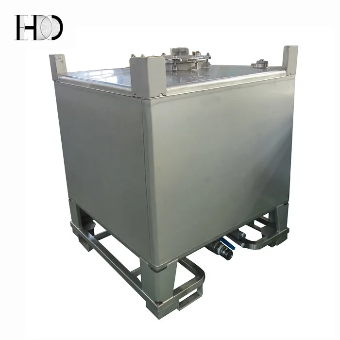 IMDG UN31A/Y Stainless Steel IBC Container