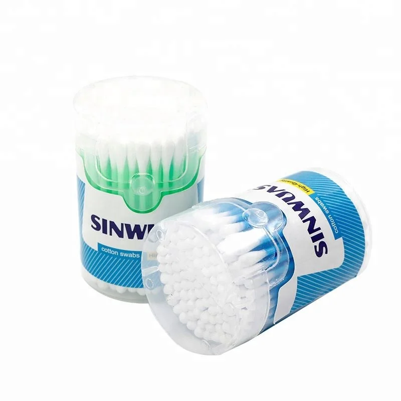Одноразовые высокотемпературные стерилизации натуральные переносные ватные тампоны