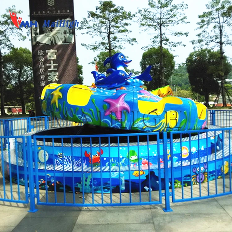 New Outdoor Amusement Park Games Playground Ocean Disc Turntable For Sale