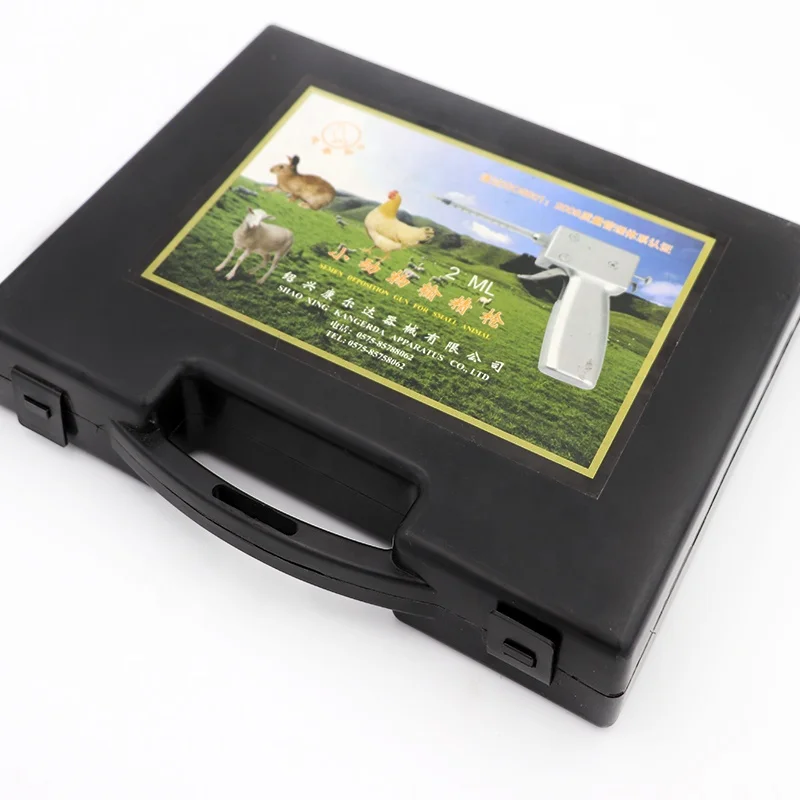 Chicken AI Syringe Semen Injector Metal Poultry Chicken Artificial Insemination Gun