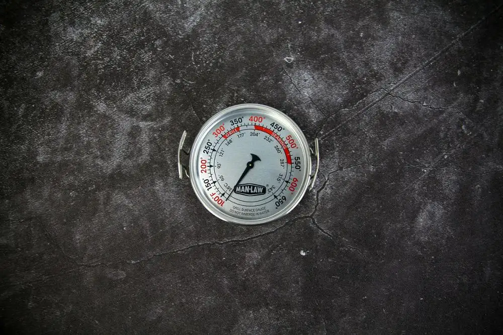 ManLaw Large Diameter BBQ Grill Surface Thermometer Dial Oven Thermometer