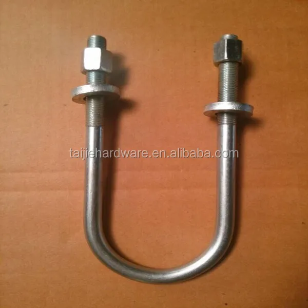 Galvanized steel U bolt bracket (60303873024)