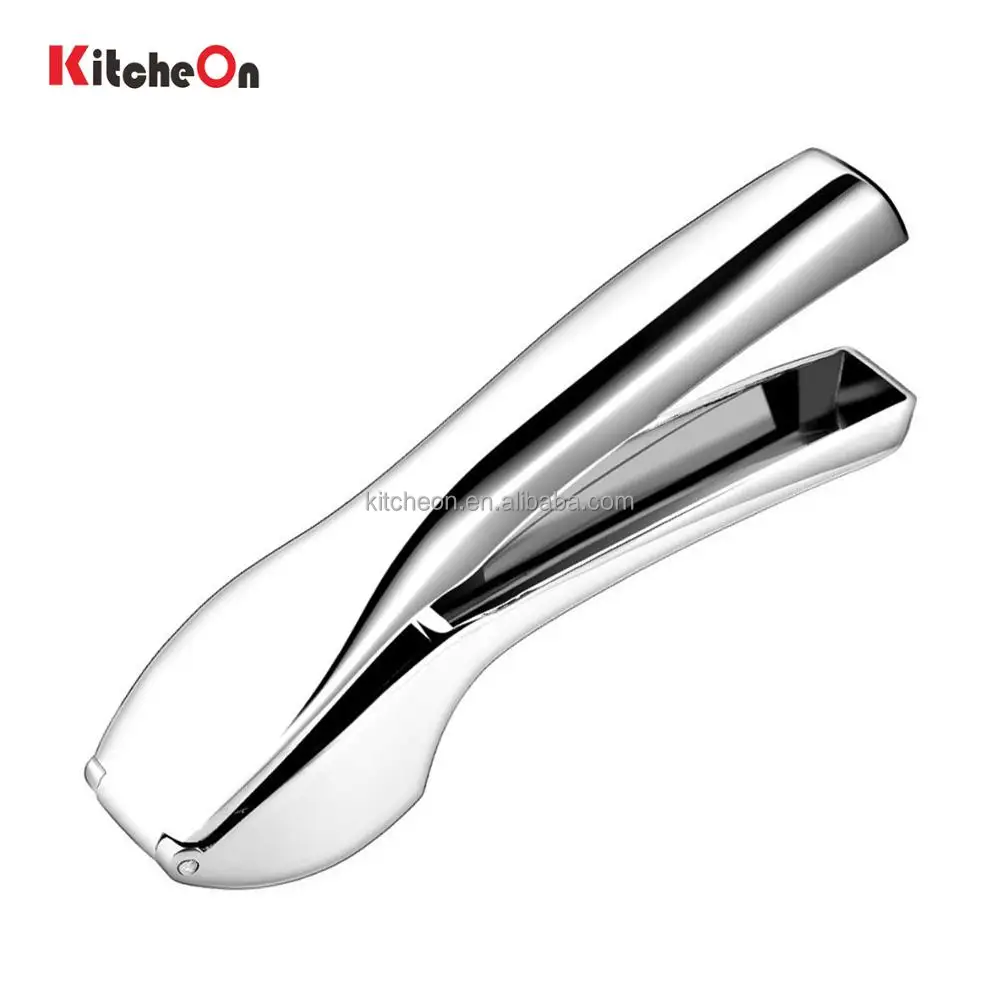Professional Zinc Alloy Garlic Press Chopper