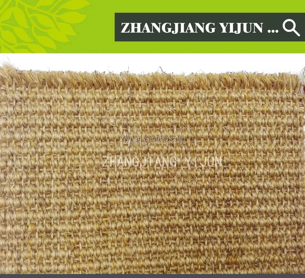 Latex backing natural sisal rug sisal fiber carpet and rugs