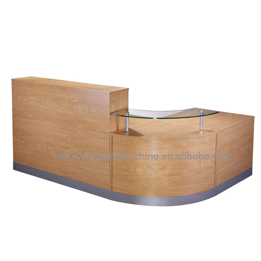 QS-RC07 Hotel counter desk reception desk Contemporary reception station