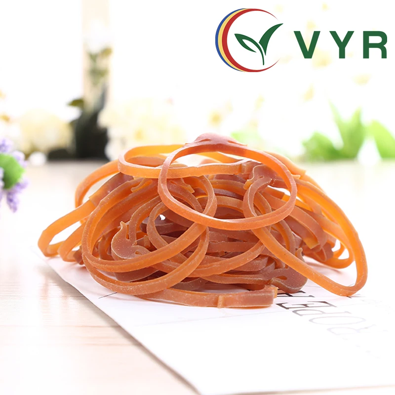 Practical Hot Selling Special Shape Anchor Rubber Band ,Brown Hook type rubber band