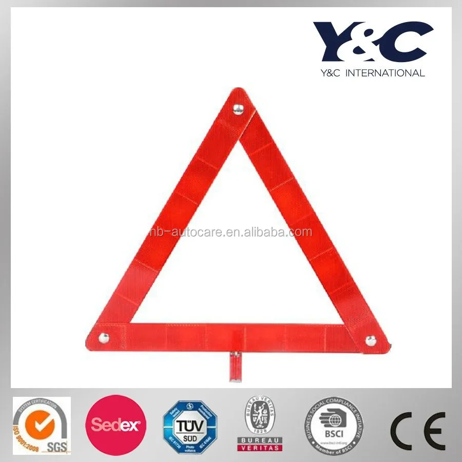 car triangle warning sign/flashing light warning triangle