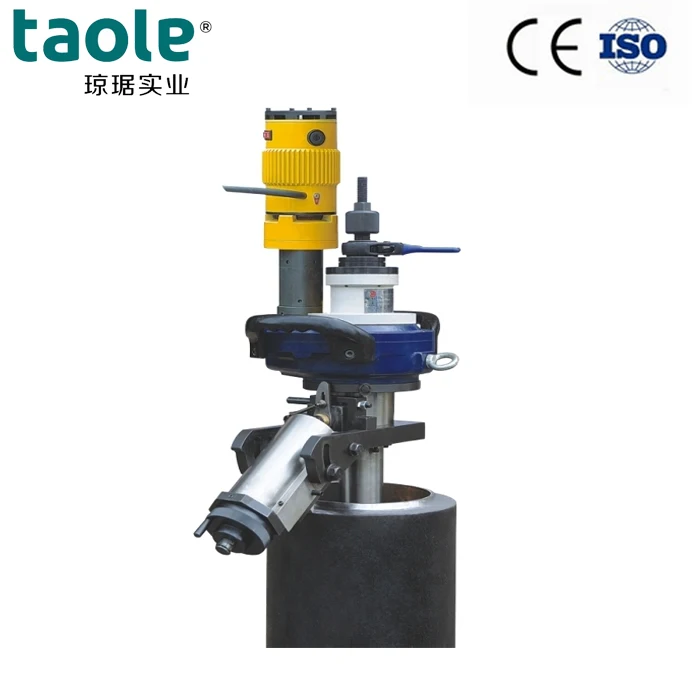 ISP-159 Pneumatic Pipe Chamfering Machine Pipe End Deburring Machine