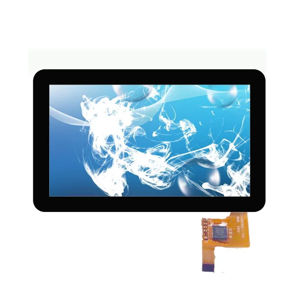 7 inch 800x480 capacitive touch display with high quality and FT5316 touch controller