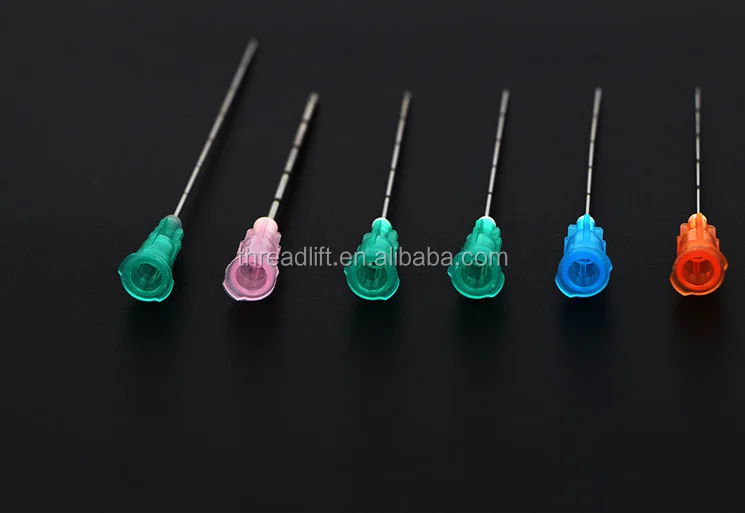 Disposable 27G 38mm micro cannula  for filler injections