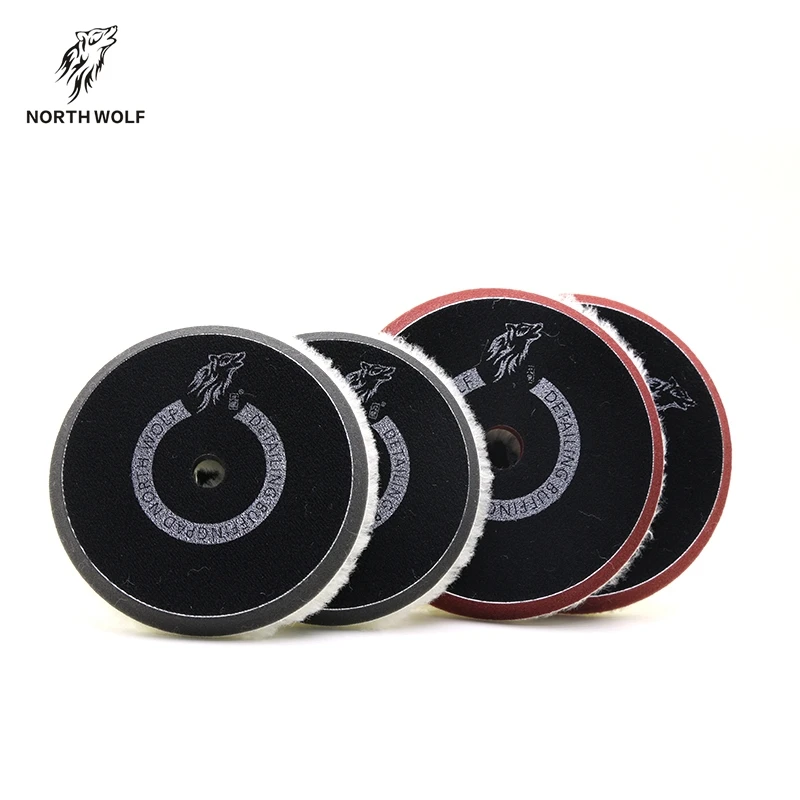 Оригинальная полировальная накладка OEM из овечьей шерсти, полировальная вата для автомобиля