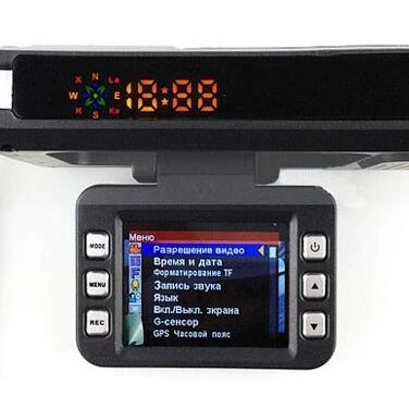 
Russian 2inch Combo User Manual FHD 1080P Car Camera DVR Video Recorder Dash Cam With Radar Detector 