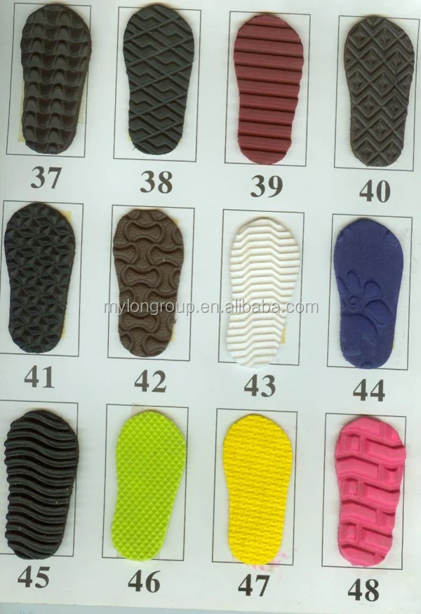 
Colored EVA Foam material for making slippers 