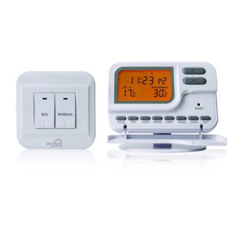 Беспроводной РФ программируемый термостат